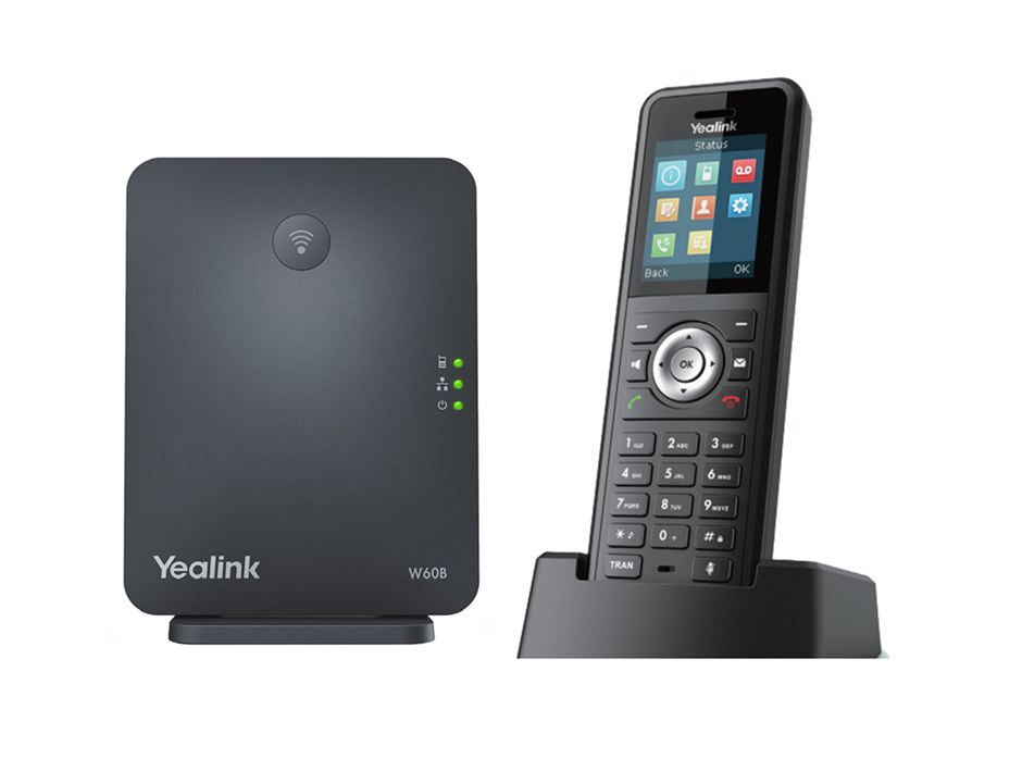 تلفن تحت شبکه بیسیم دکت یالینک Yealink W59R Yealink Yealink W59R IP Phone VoIP